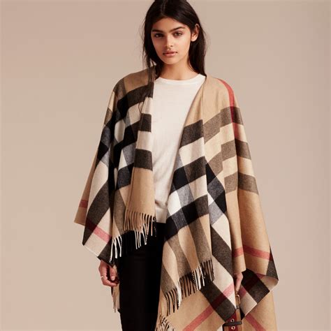 women's burberry poncho|burberry inspired poncho.